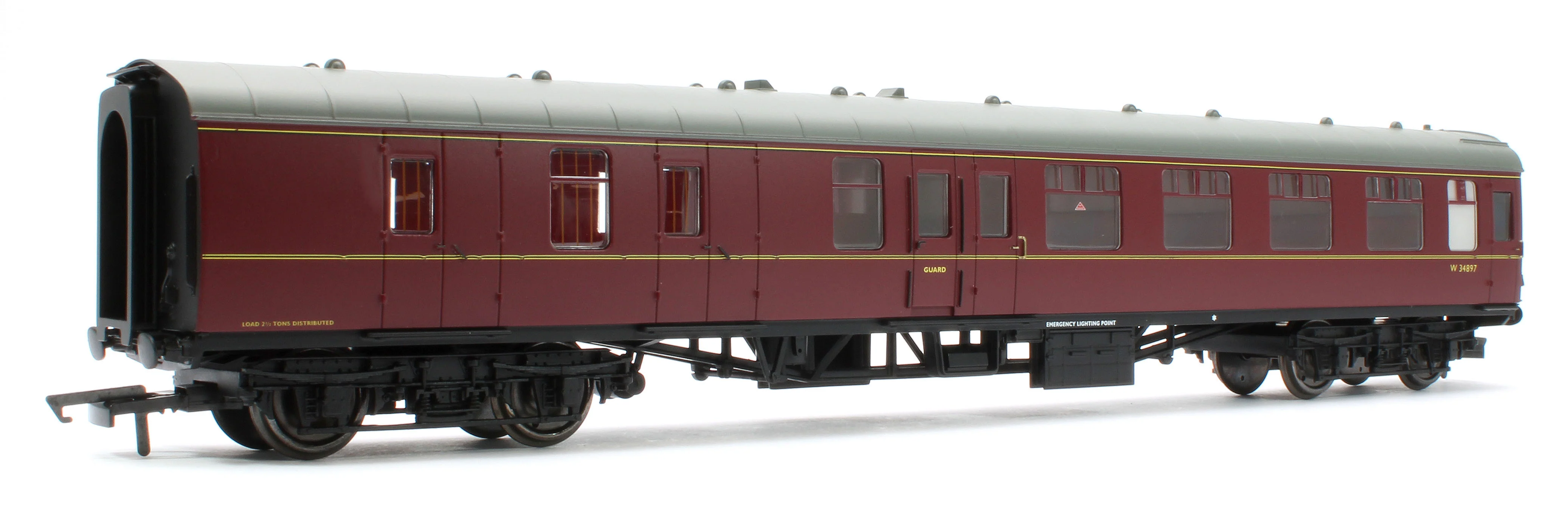 Mark 1 BSK Brake Second Corridor BR Maroon W34897
