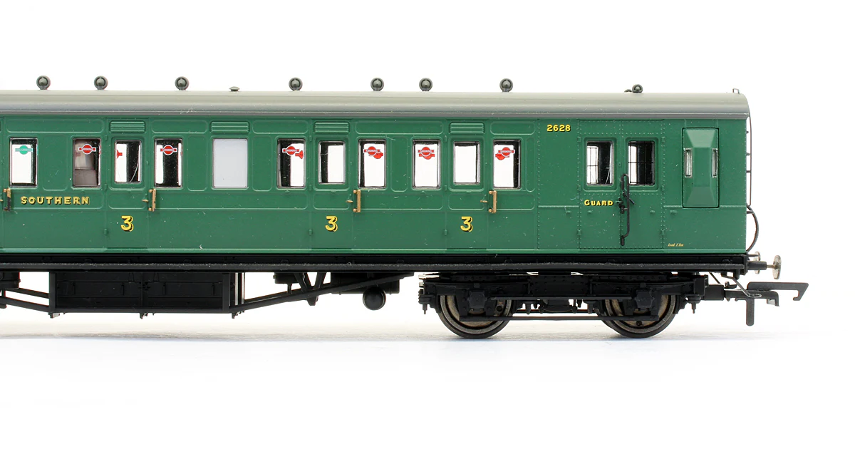 SR Ex-LSWR Non-Corridor Brake 3rd (Diag 98) Coach '2628' - Image 3