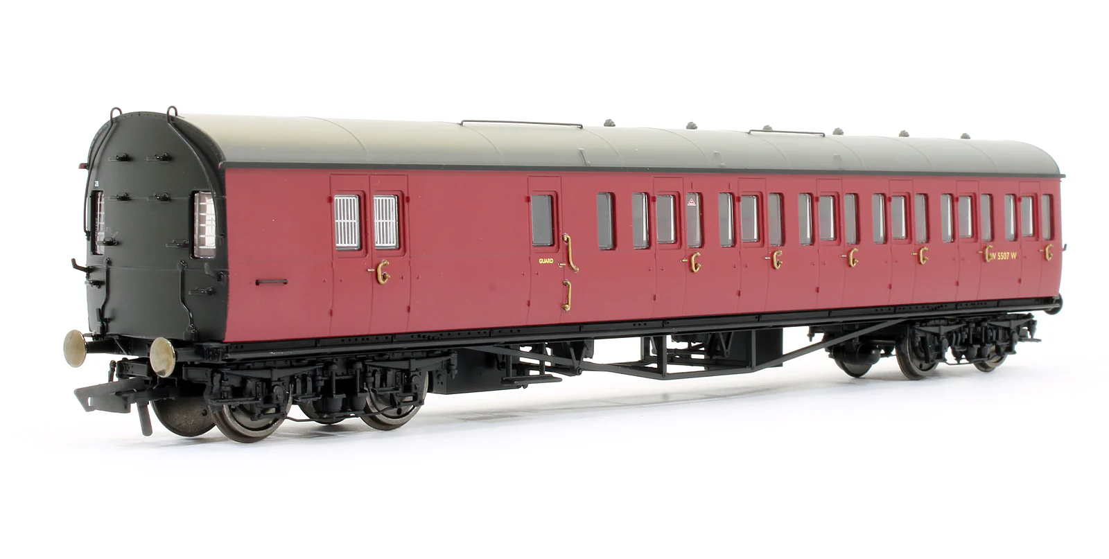 BR Crimson Collett Suburban Brake 3rd (LH) Coach 'W5507W' - Image 2