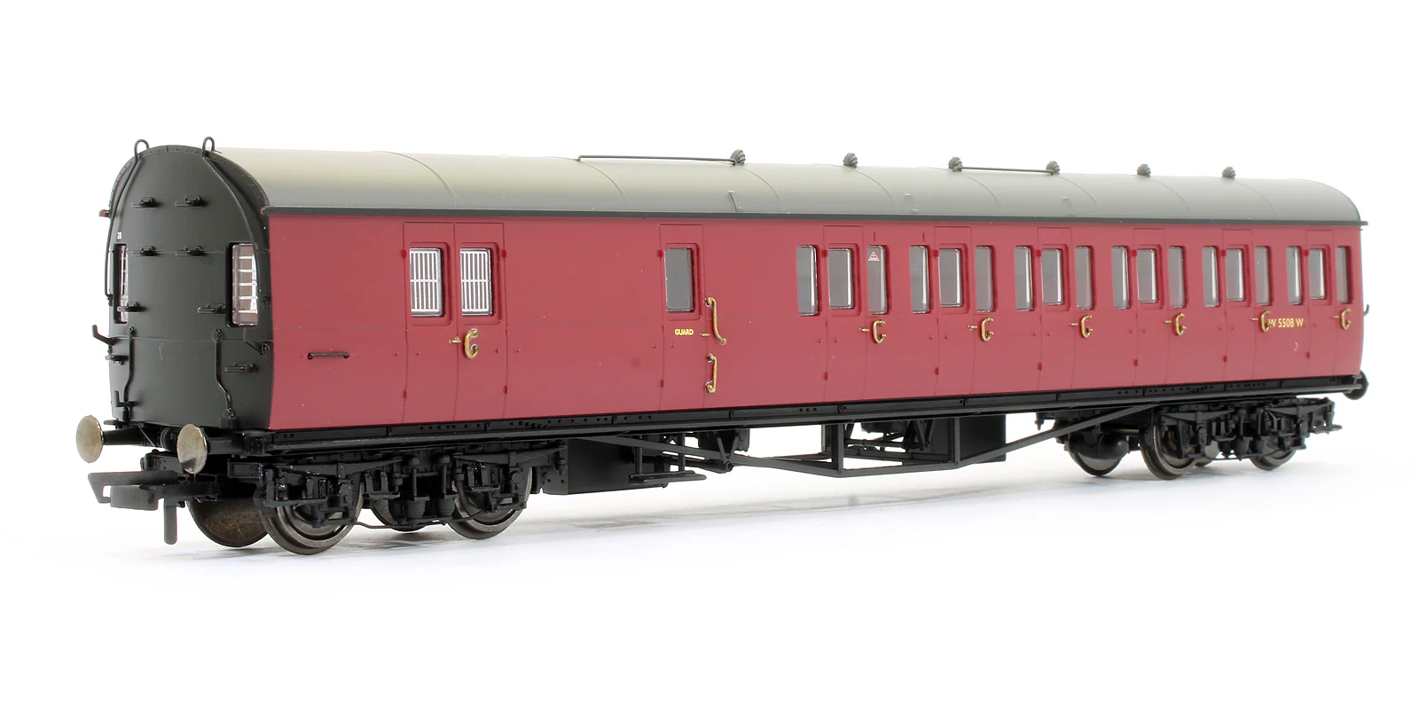 BR Crimson Collett Suburban Brake 3rd (RH) Coach 'W5508W' - Image 2
