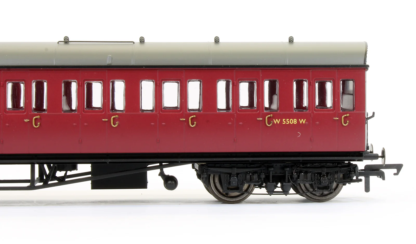 BR Crimson Collett Suburban Brake 3rd (RH) Coach 'W5508W' - Image 3