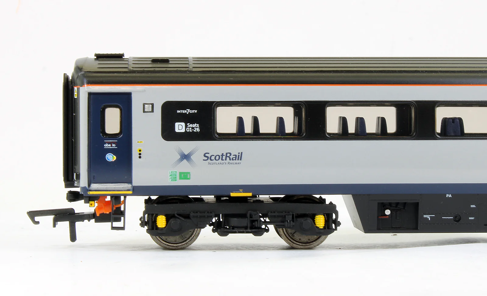 ScotRail Mk3 Sliding Door TSL Trailer Standard (Toilet) Coach No.42343 (HA24) - Image 3