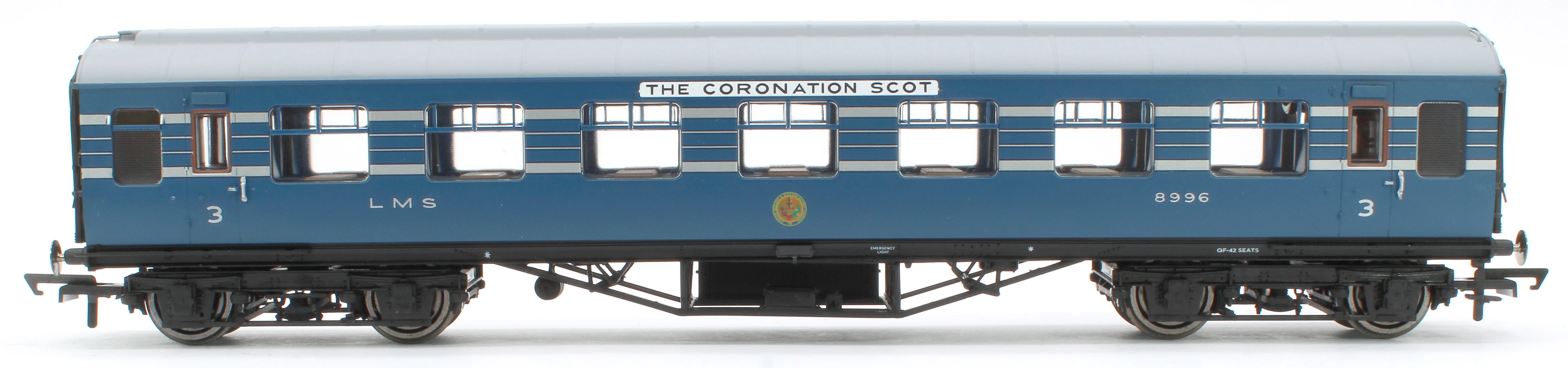LMS Stanier Coronation Scot No.8996 RTO Coach - Image 2