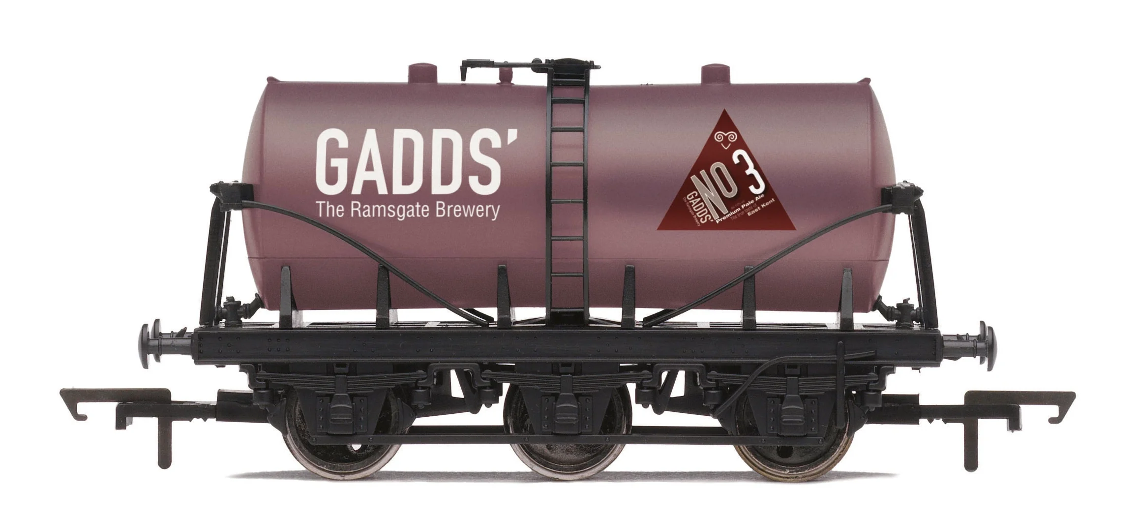 6 wheel Tank Wagon 'Gadds Brewery' No.3