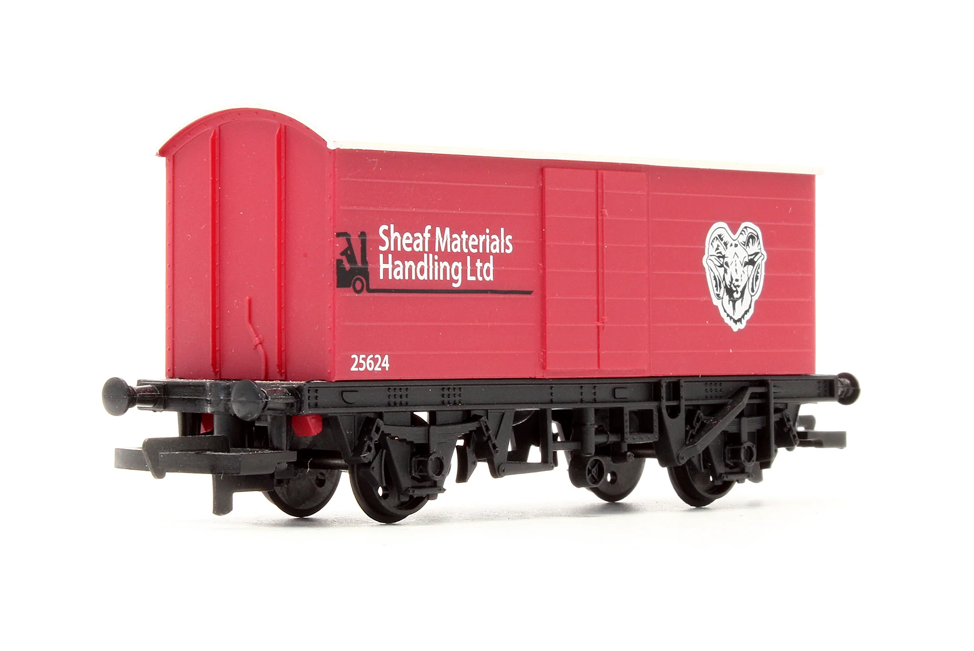 Pre-Owned R6474 RailRoad LWB Box Van 'Sheaf Materials Ltd' 25624 - Image 2