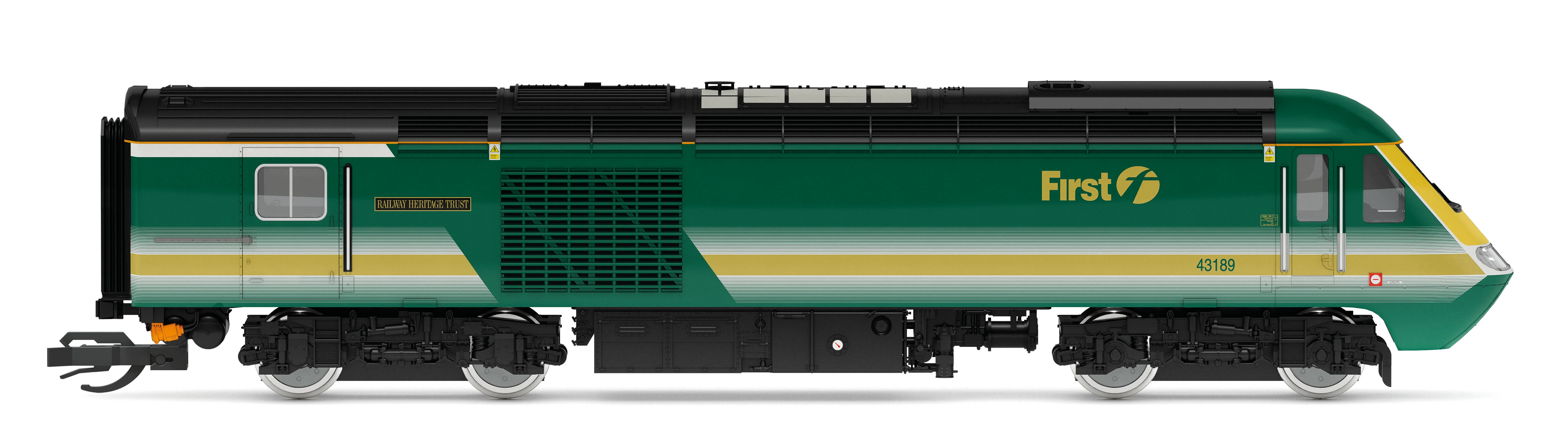 TT3050M First Great Western Class 43 HST 43189 Railway Heritage Trust & 43136 Train Pack - Image 3