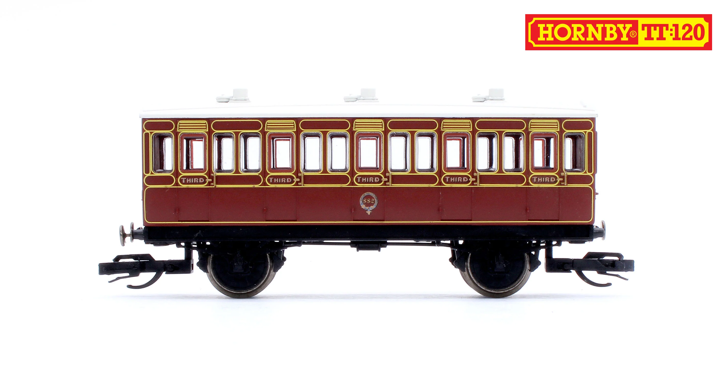 LB&SCR 4 Wheel Coach 3rd Class - Image 2