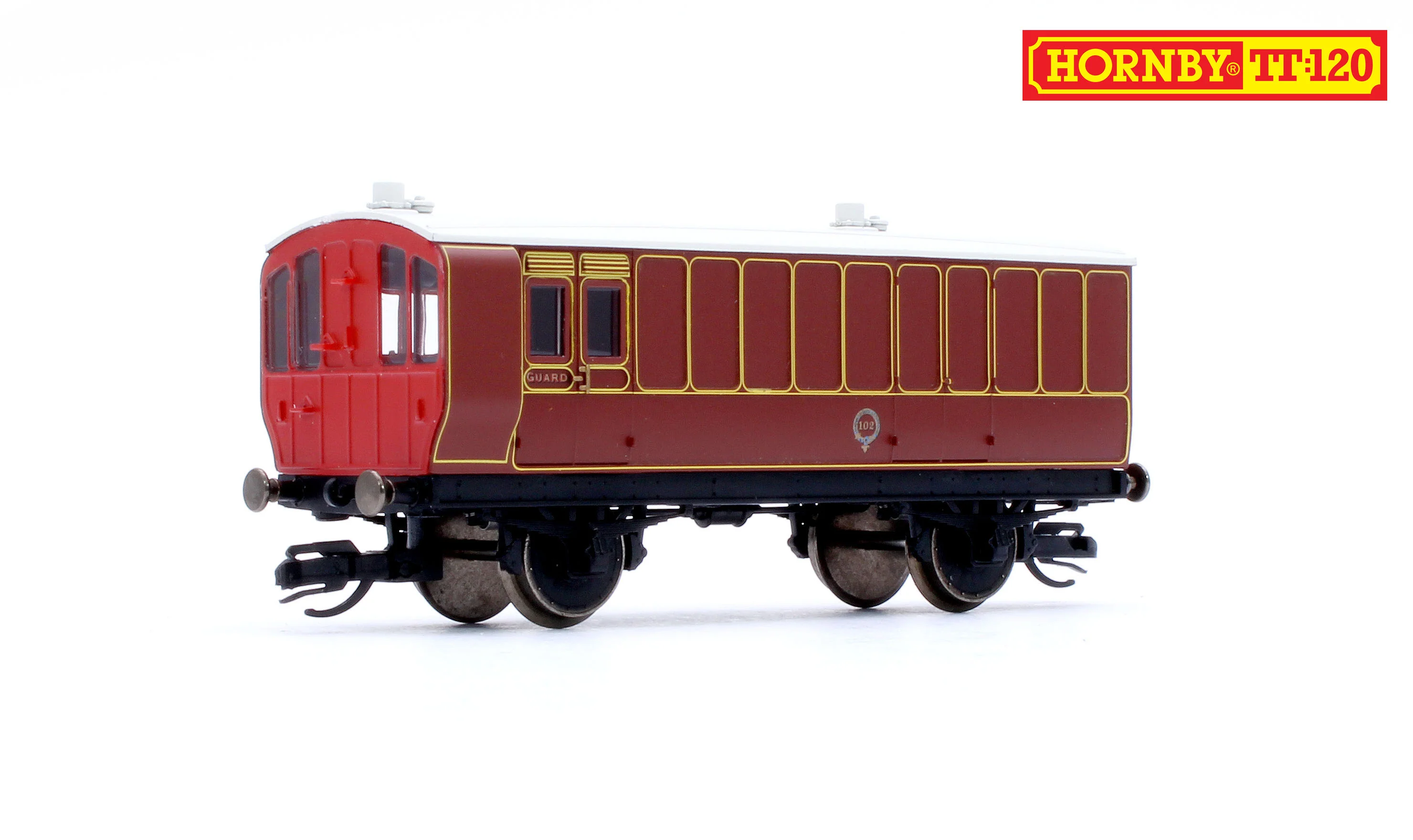 LB&SCR 4 Wheel Coach 3rd Class Brake Baggage - Image 3
