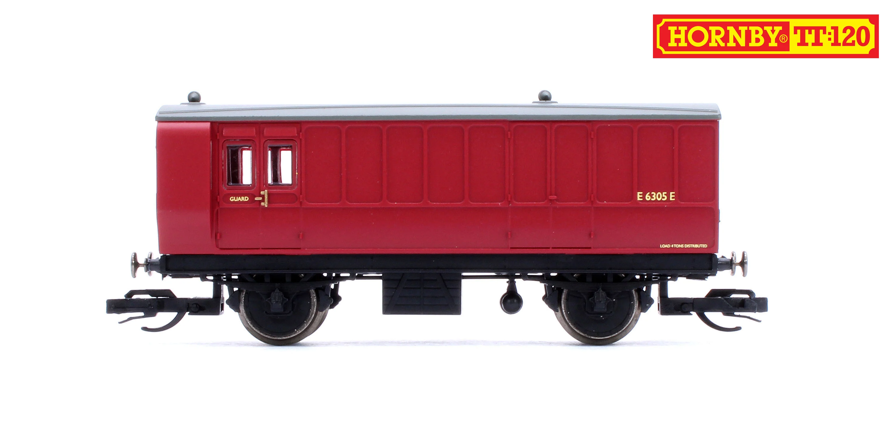 BR 4 Wheel Coach 3rd Class Brake Baggage - Image 2