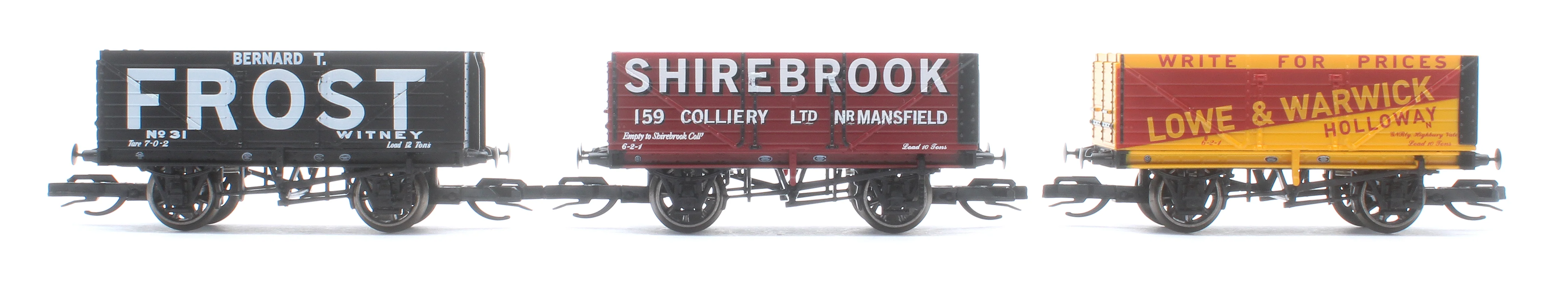 7 Plank Wagon Lowe & Warwick Bernard T Frost Shirebrook Triple Pack - Image 2