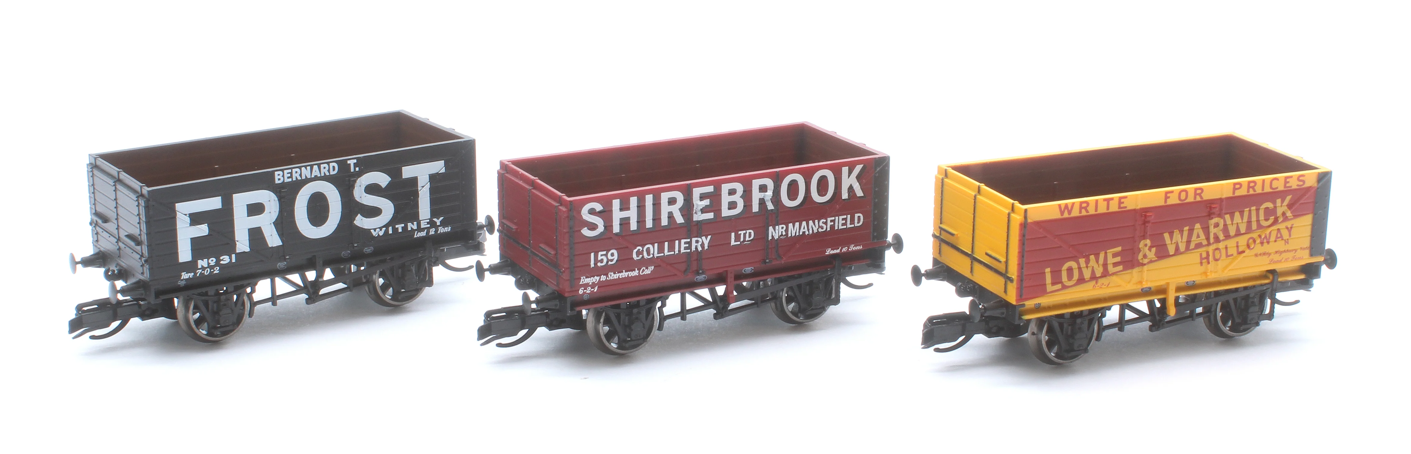 7 Plank Wagon Lowe & Warwick Bernard T Frost Shirebrook Triple Pack - Image 3