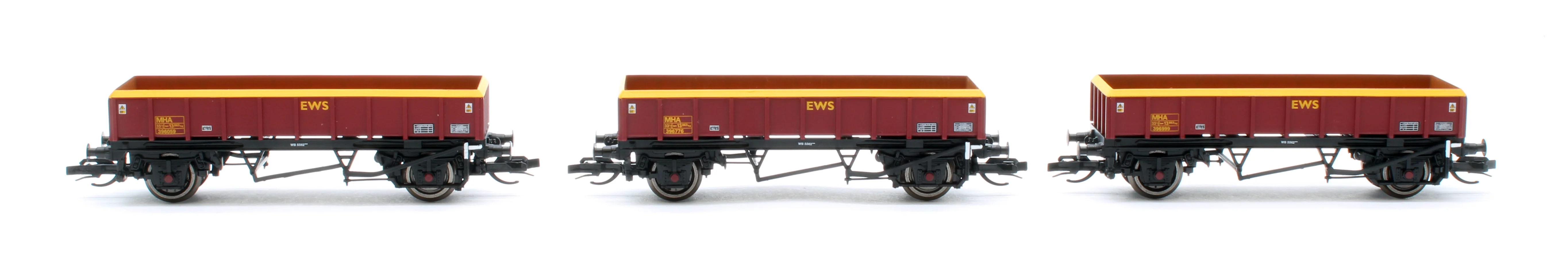 EWS MHA ‘Coalfish’ Ballast Wagon No.396059, 396776 & 396999 Triple Pack - Image 2