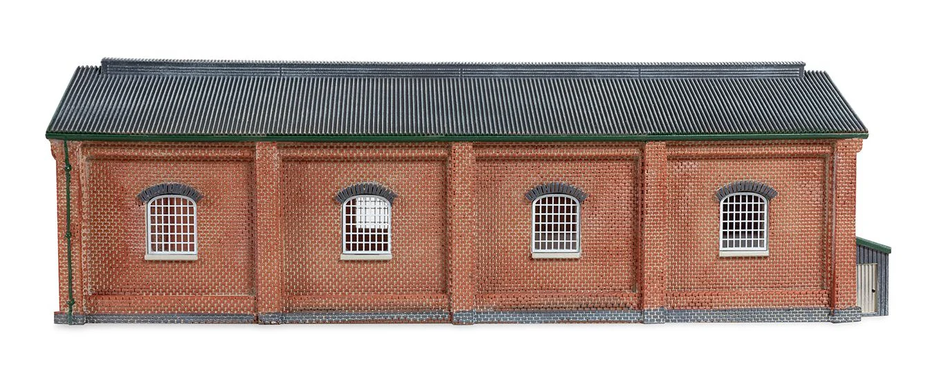 Double Engine Shed - Red Brick Collection - Image 3