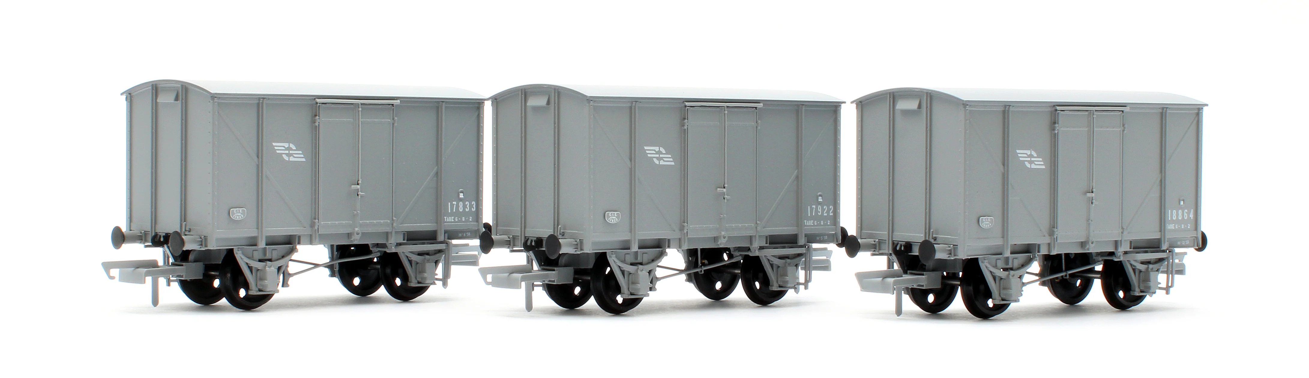 CIE Bulleid H Van - Grey (CIE Flying Snail era) - Pack 2