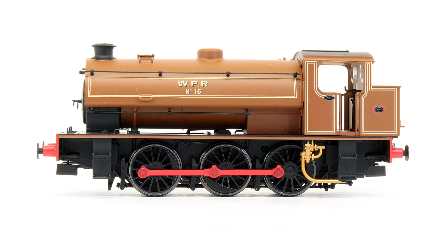 J94 Austerity Wemyss Private Railway Lined Brown No.15 Steam Locomotive - Image 4