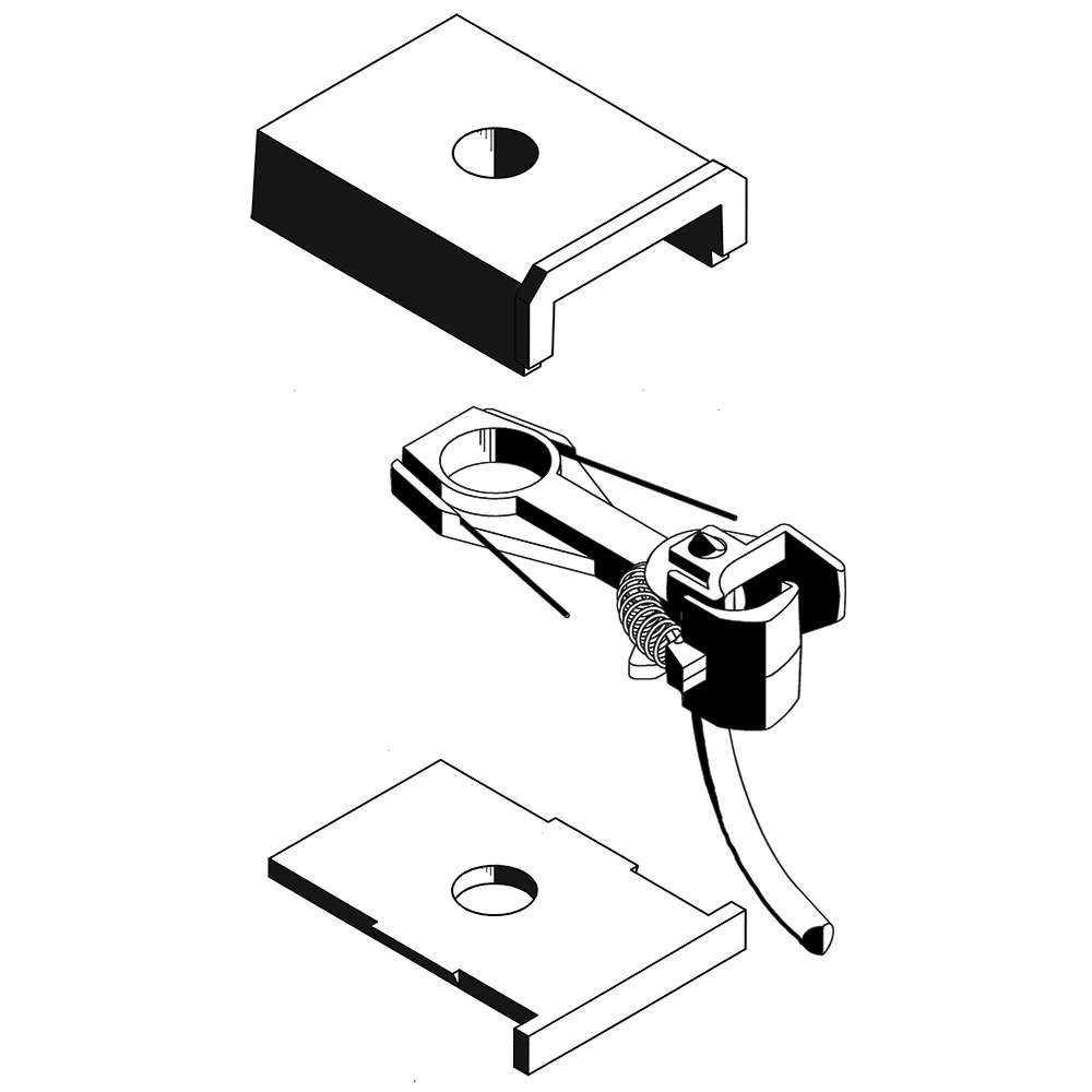 KDE118-25 No.118 SF Whisker Bulk Pack Magne-Matic Couplers (25pr) - Image 2