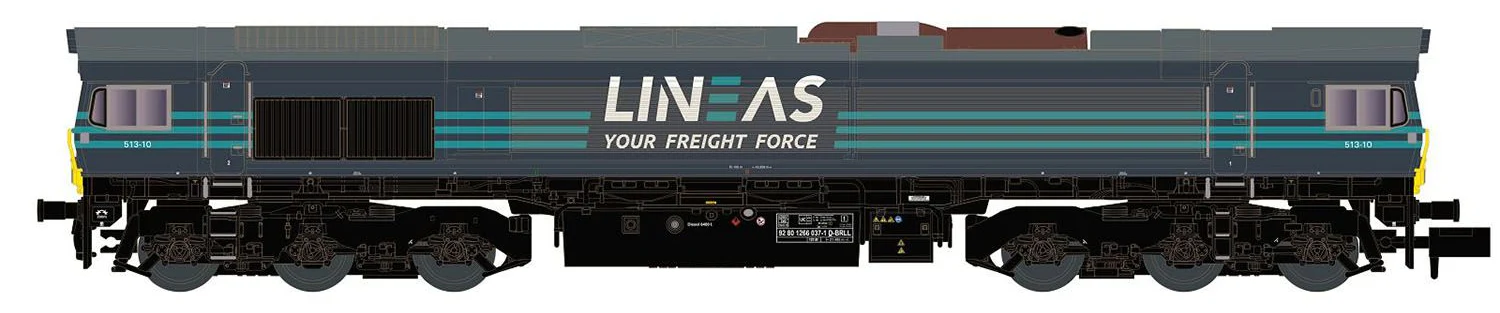 Lineas Class 66 Diesel Locomotive VI