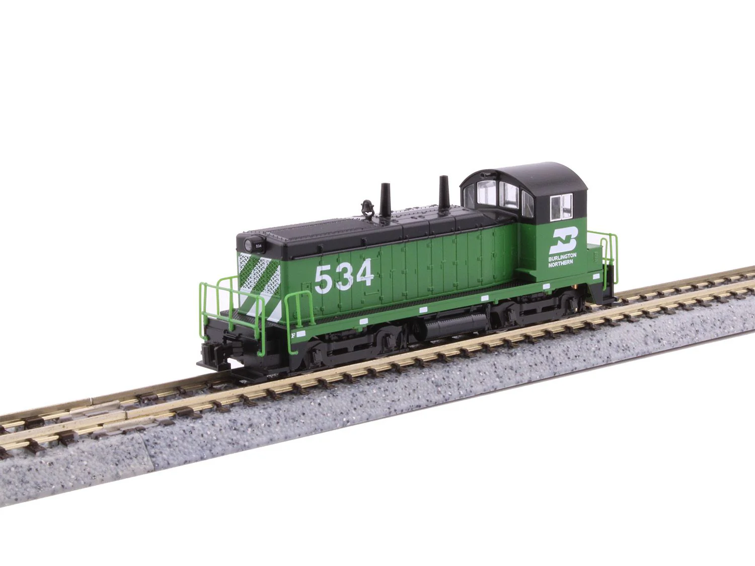 176-4377 EMD NW2 Switcher Burlington Northern 534
