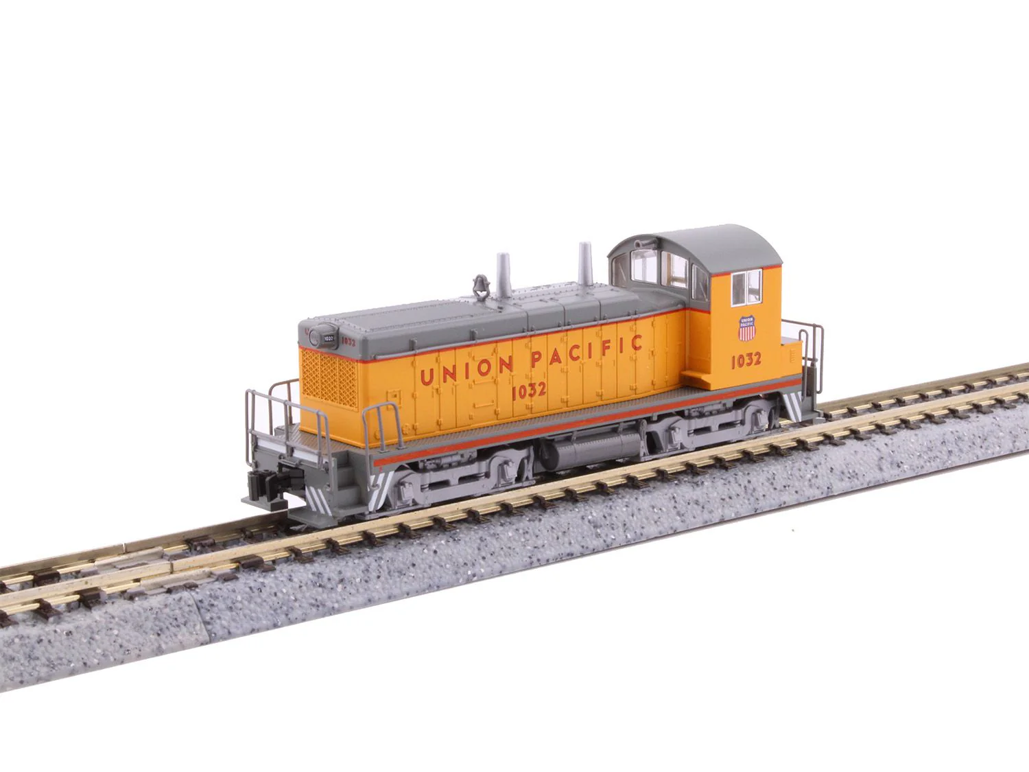 176-4379-DCC EMD NW2 Switcher Union Pacific 1032 - DCC-Fitted