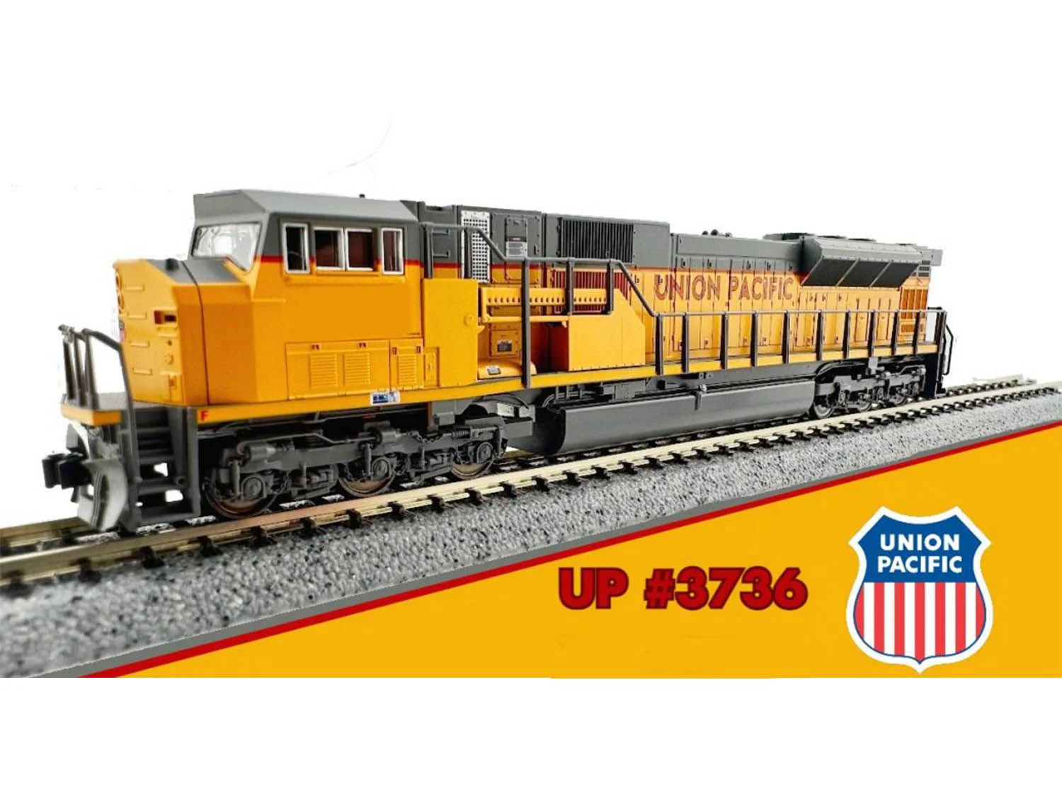 176-5624-S EMD SG90/43MAC Union Pacific 3736 - DCC-Sound