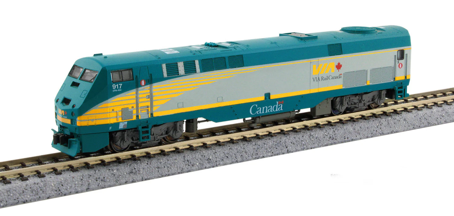 176-6043-S GE P42 VIA Rail 917 Diesel Locomotive - Sound Fitted