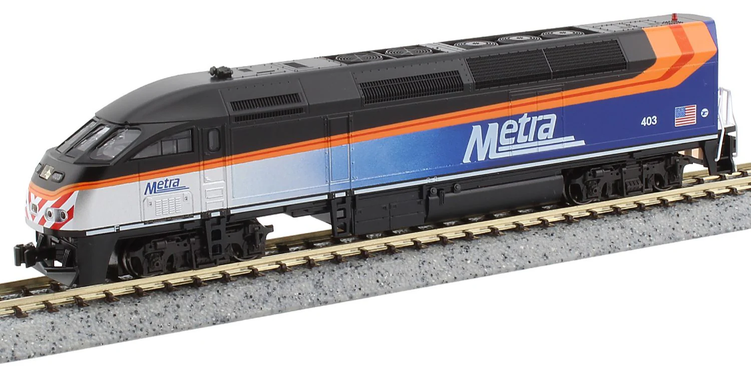 MP36PH EMD Chicago Metra 403 - DCC-Fitted