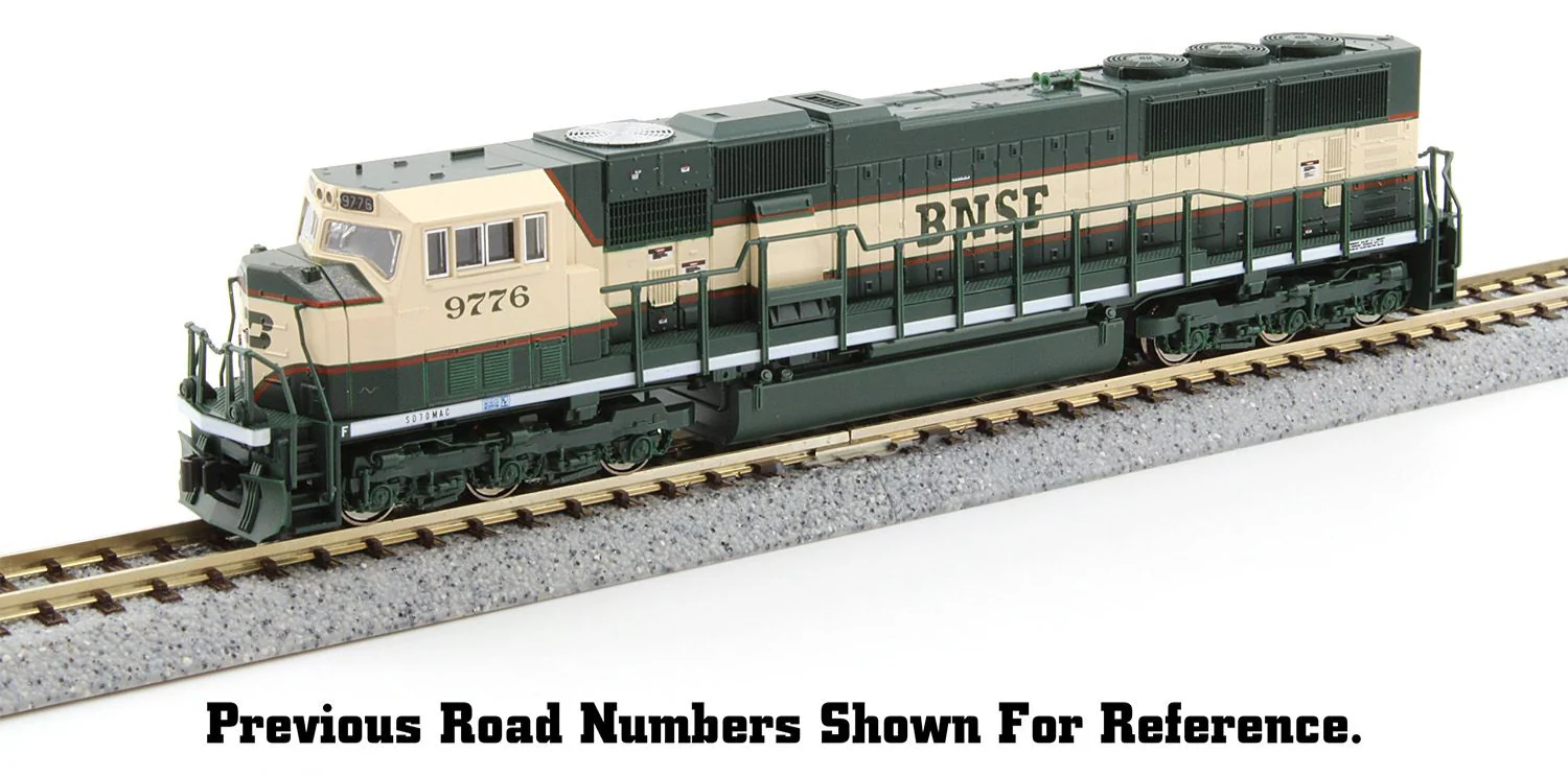 EMD SD70MAC BNSF 9779 - DCC-Sound