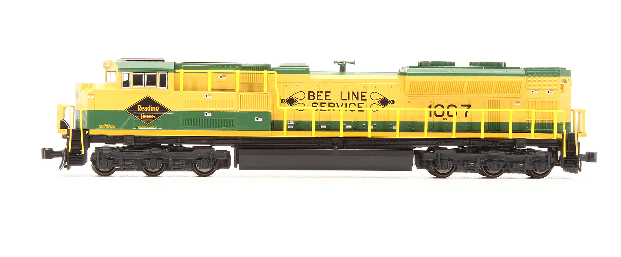 Pre-Owned 176-8508 SD70ACe Diesel Locomotive NS Reading Lines - Road #1067 - Image 4