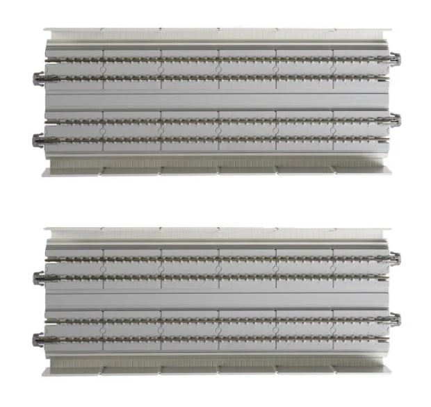 20-411 Kato 20-411 Pre-Cast Concrete Double Elevated Track 186mm Straight (2)