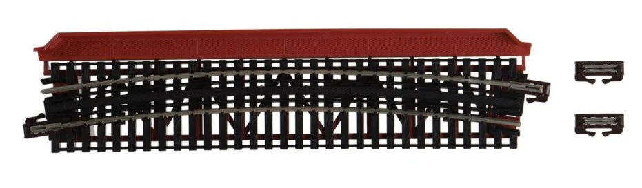 20-470 Unitrack (R481-15T) Curved Girder Bridge Red 15 Degree