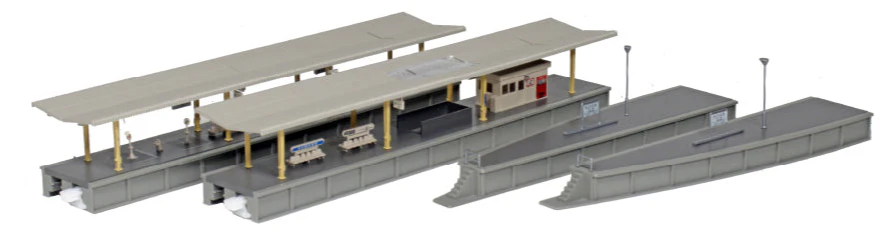 Unitrack Island Platform Set (Pre-Built)