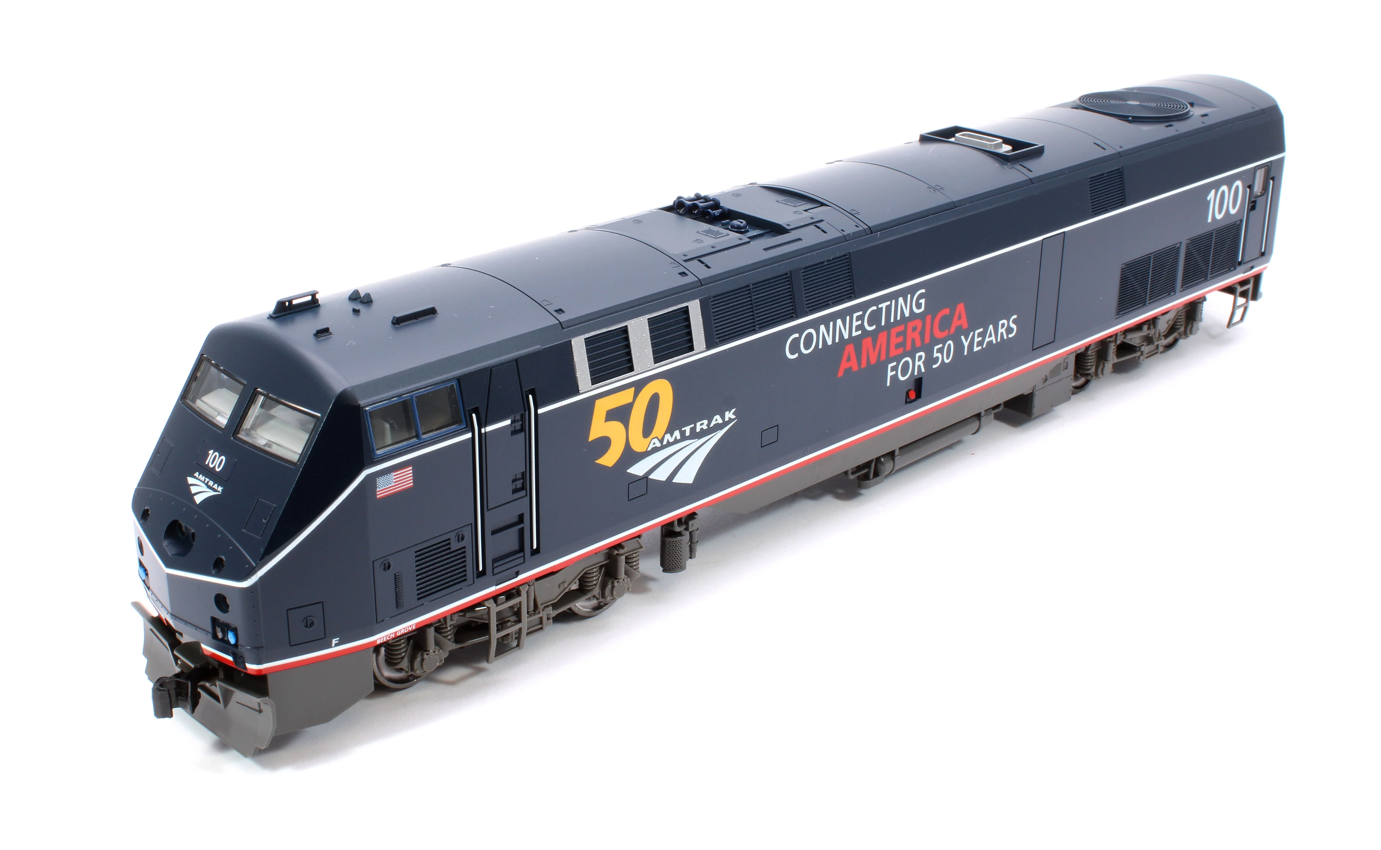 P42 Genesis Amtrak 100 Anniversary Logo PhV - DCC-Sound - Image 8
