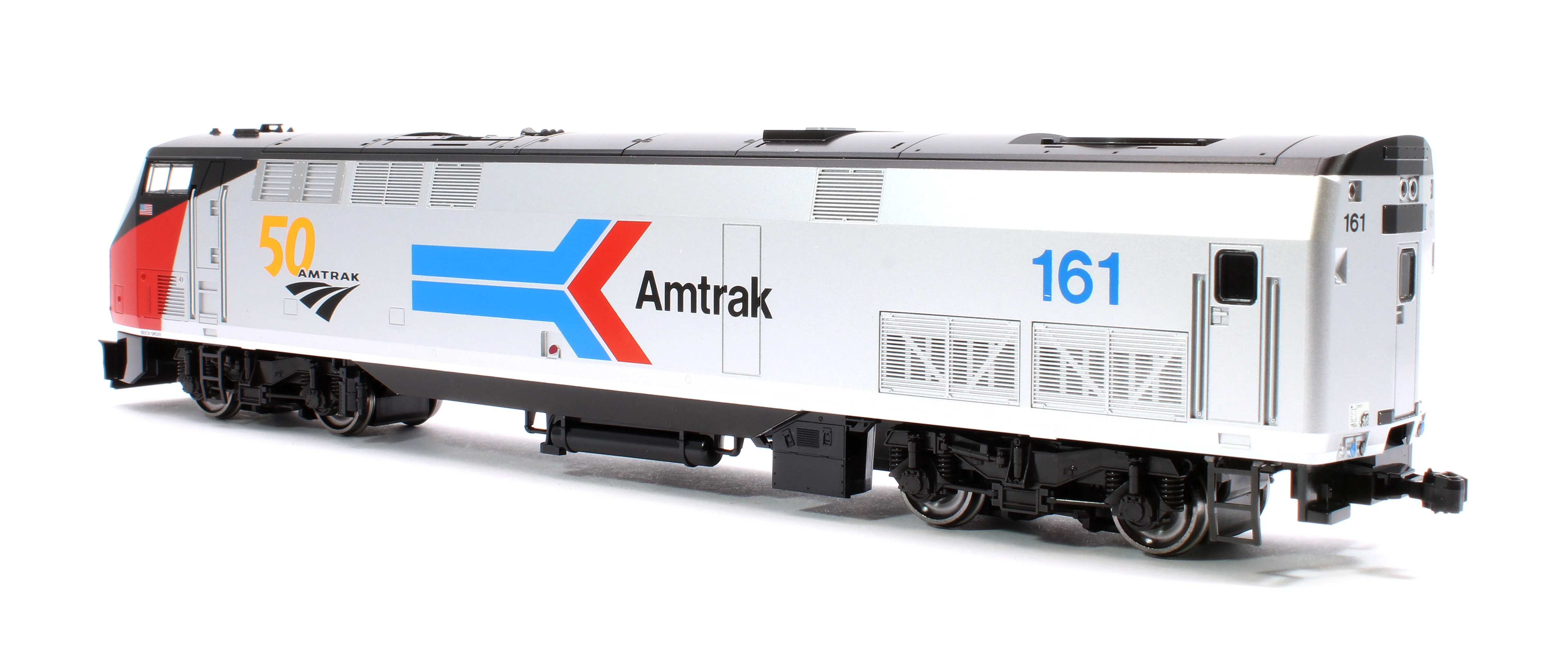 P42 Genesis Amtrak 161 w/Anniversary Logo PhI - DCC-Sound - Image 2