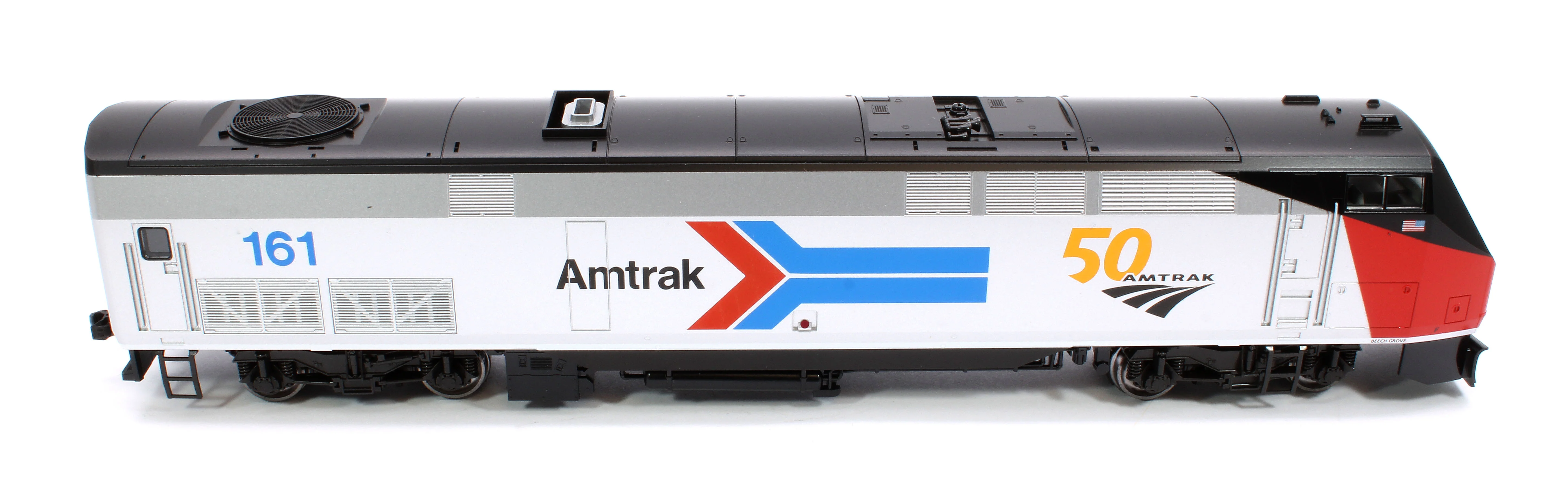 P42 Genesis Amtrak 161 w/Anniversary Logo PhI - DCC-Sound - Image 9