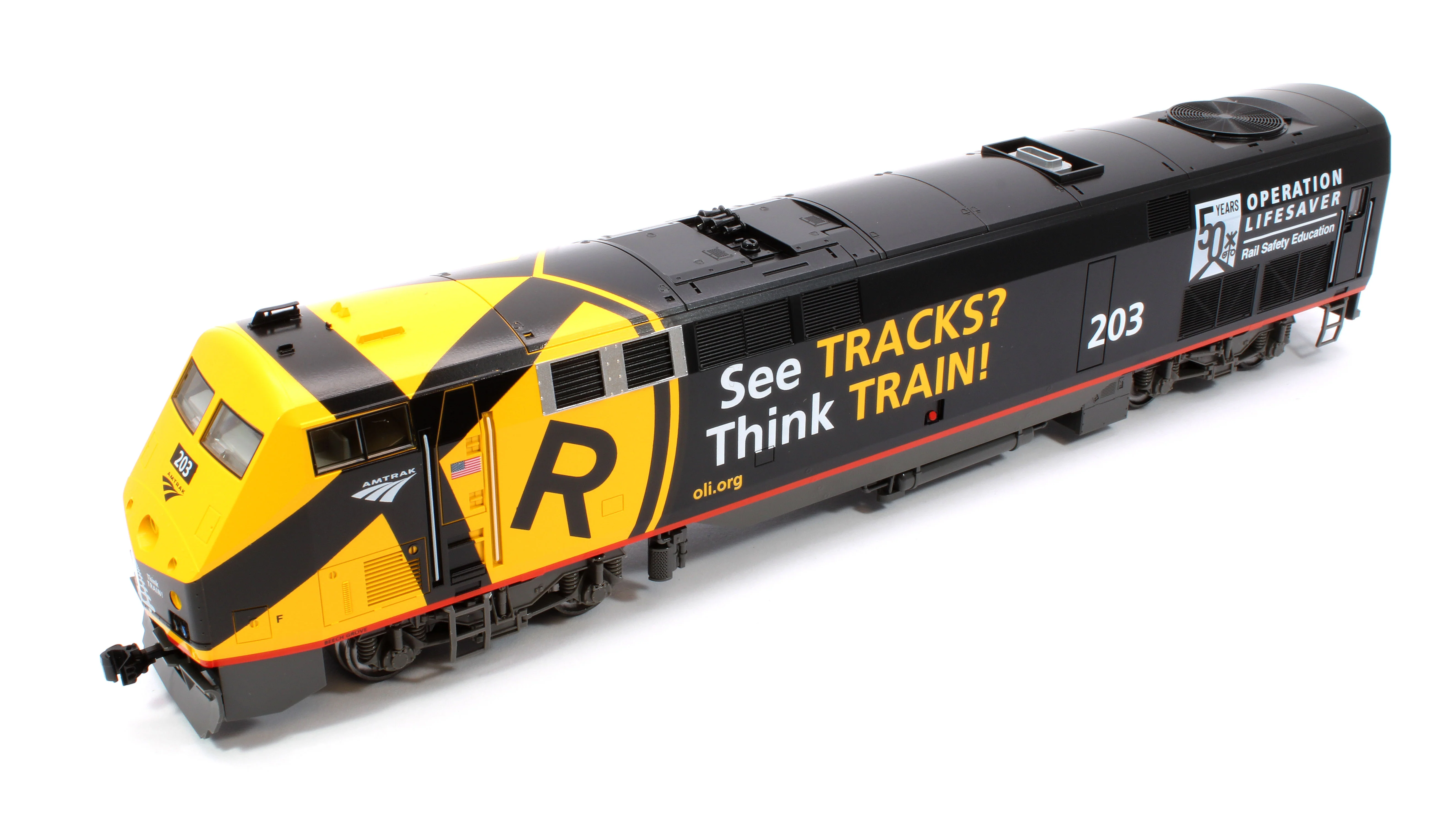 P42 Genesis Amtrak 'Operation Lifesaver' No.203 - DCC-Sound - Image 8