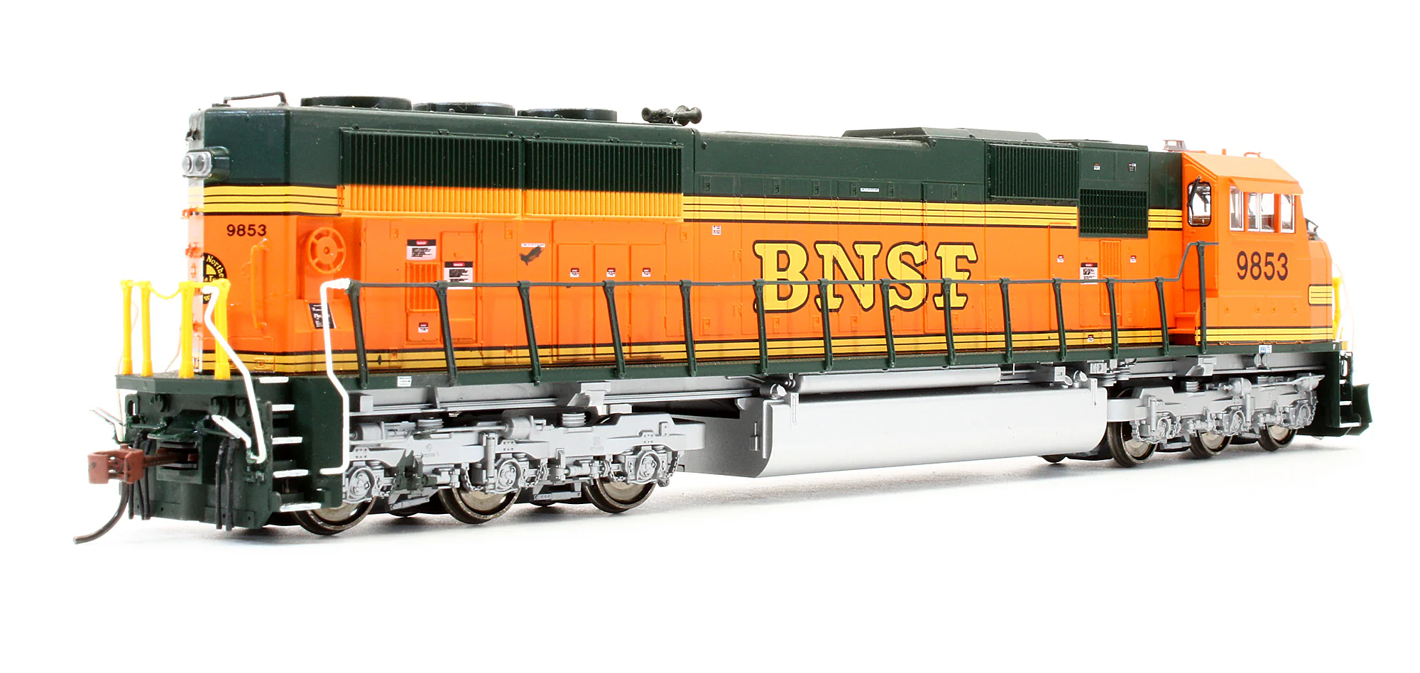 Pre-Owned EMD SD70MAC Cab Headlight BNSF Heritage II Diesel Locomotive - Road #9853 - Image 2