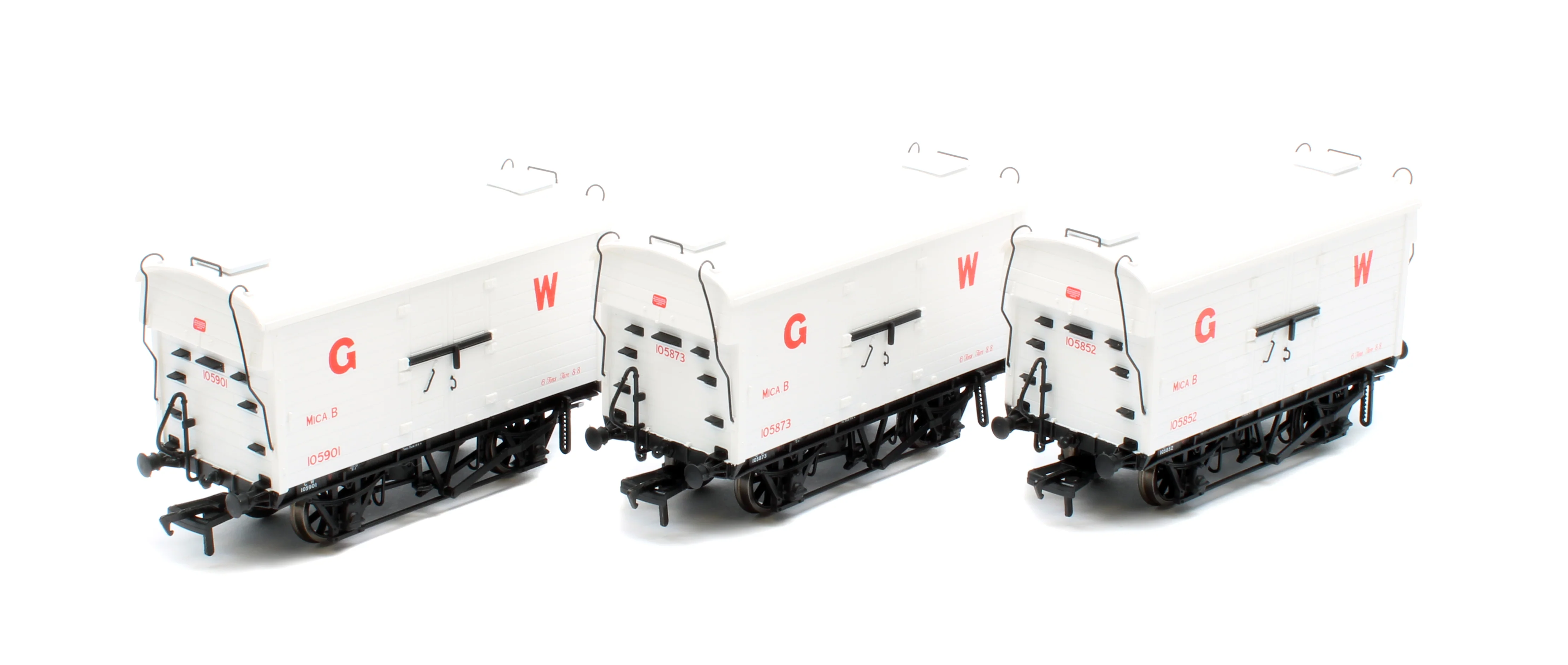 KRM-MICA-OO-A GWR ‘Mica B’ Refrigerated Meat Van - SVR Preserved Wagons - Pack of 3 - Image 10