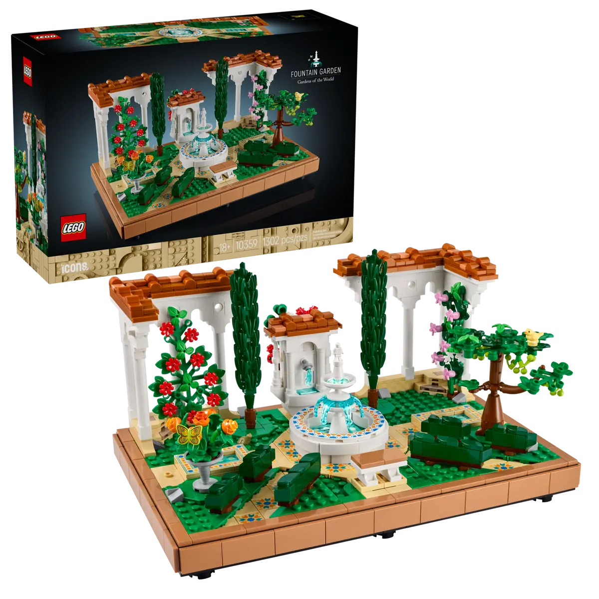 Lego Icons Fountain Garden - 10359