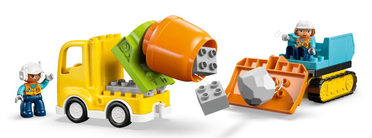 Lego Duplo 3 in 1 Construction Site and Vehicles - 10476 - Image 5