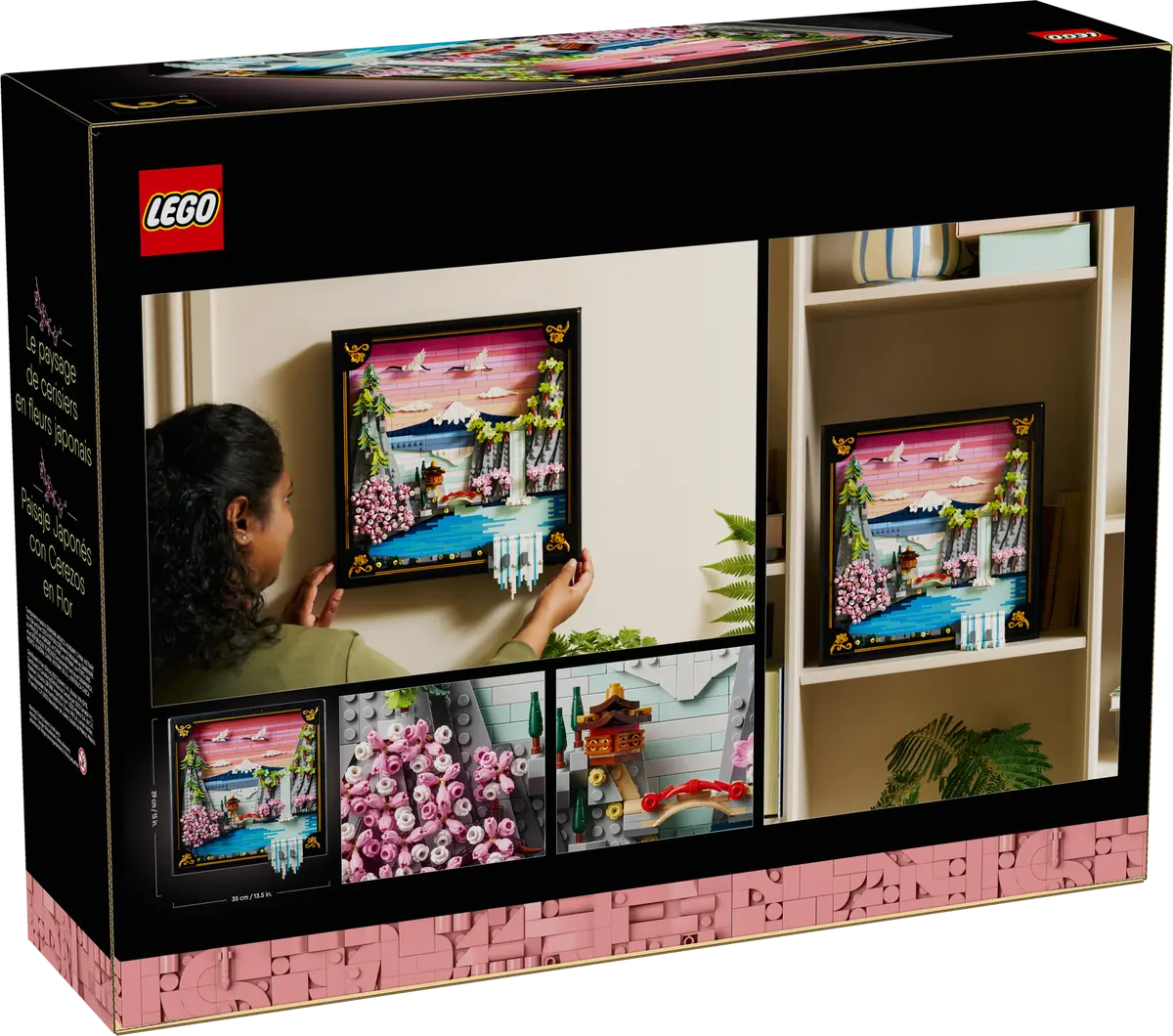Lego Art Japanese Cherry Blossom Landscape - 31218 - Image 15