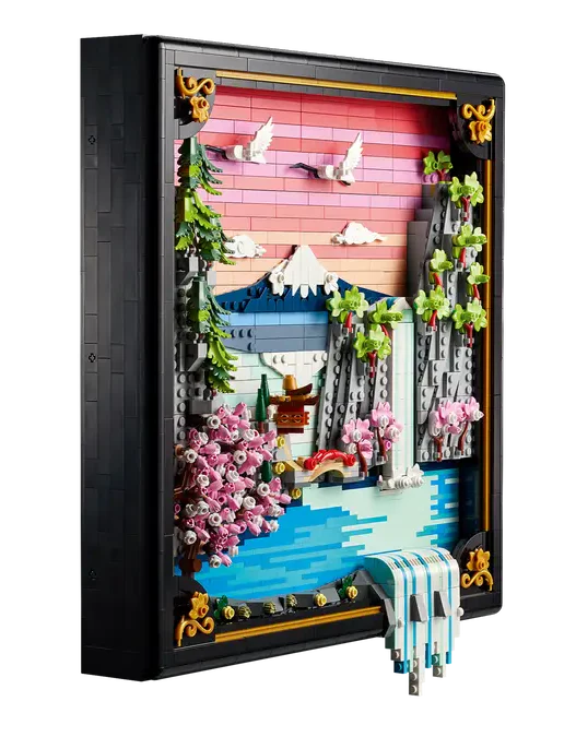 Lego Art Japanese Cherry Blossom Landscape - 31218 - Image 3