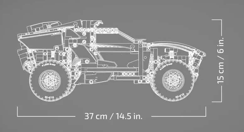Lego Technic Audi RS Q e-tron - 42160 - Image 5