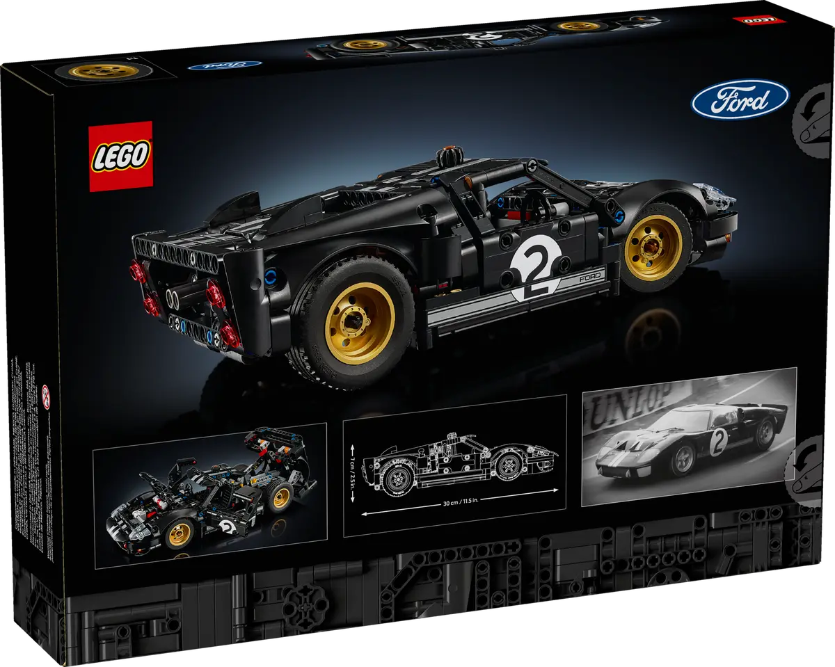 Lego Technic 1966 Ford GT40 MKII Race Car - 42223 - Image 15