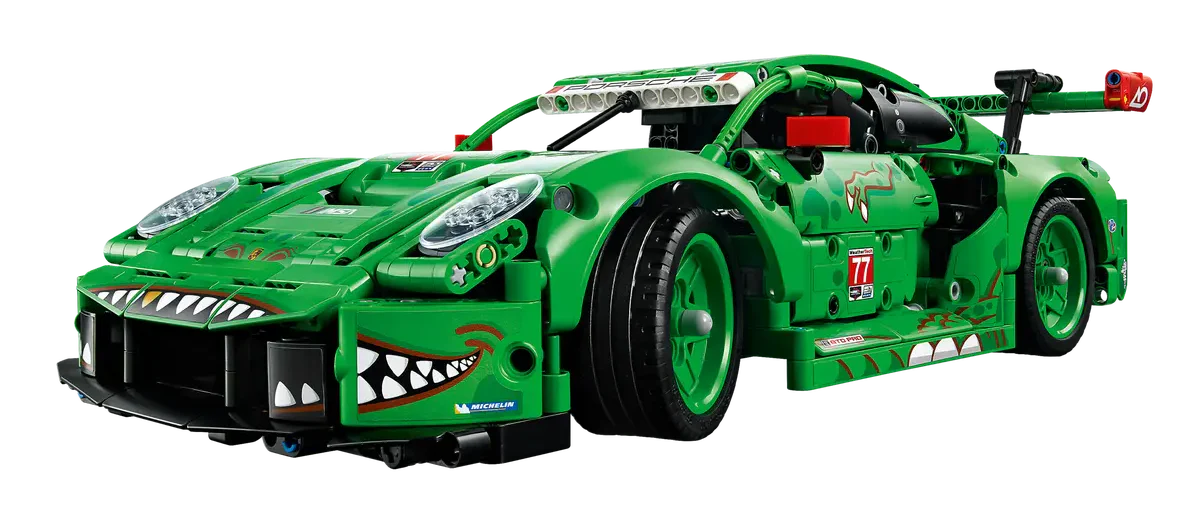 Lego Technic Porsche 911 GT3 R REXY AO Racing Car - 42224 - Image 5