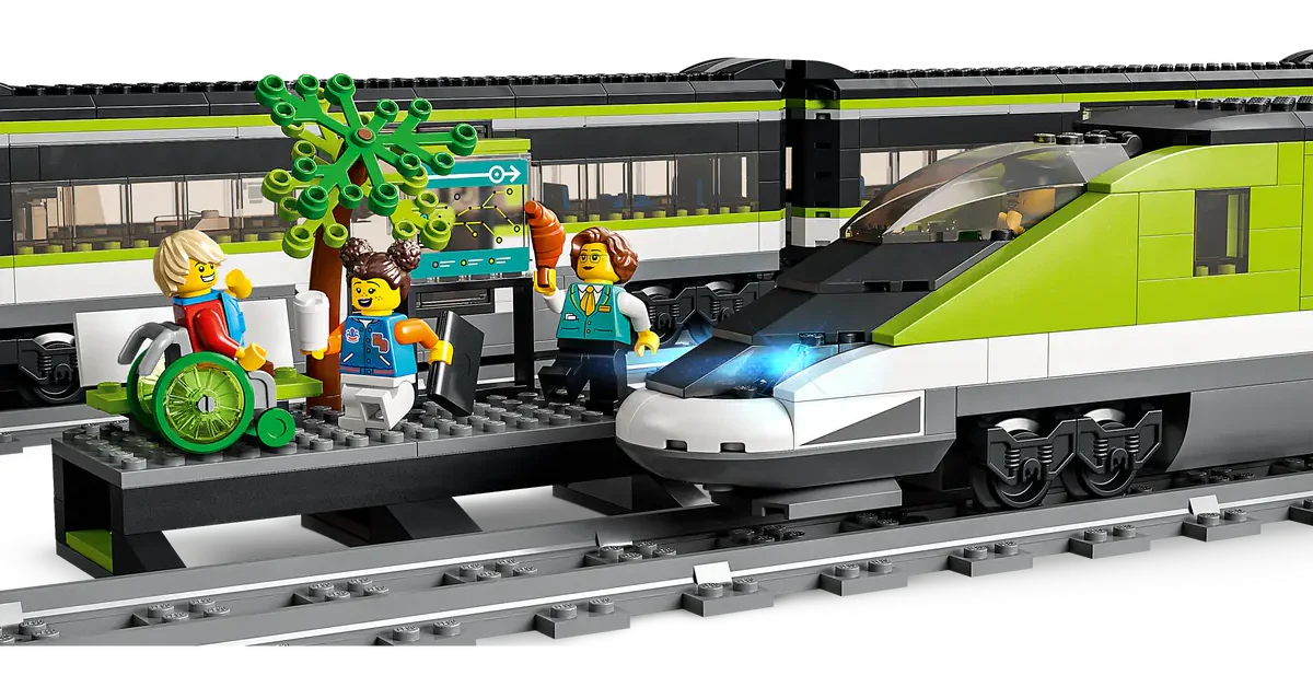 Lego City Express Passenger Train - 60337 - Image 4