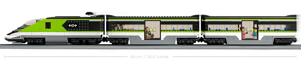 Lego City Express Passenger Train - 60337 - Image 9