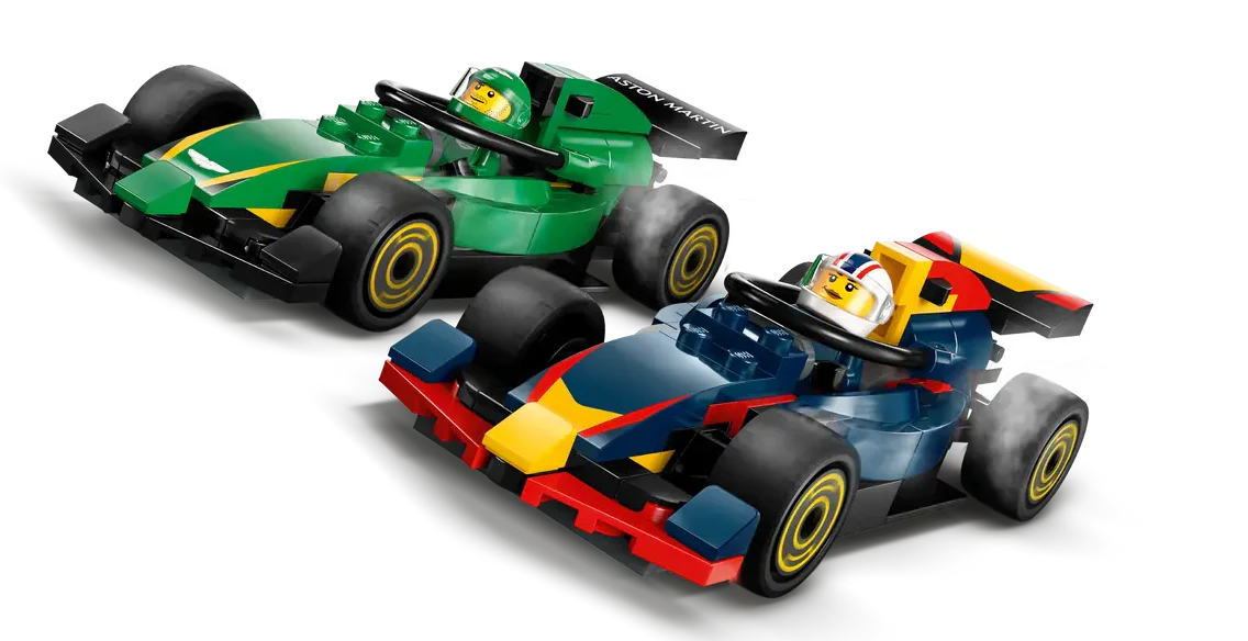 Lego City F1® Truck with RB20 & AMR24 F1® Cars - 60445 - Image 4