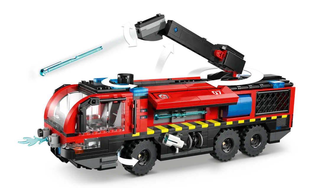 Lego City Airport Fire Truck - 60499 - Image 3