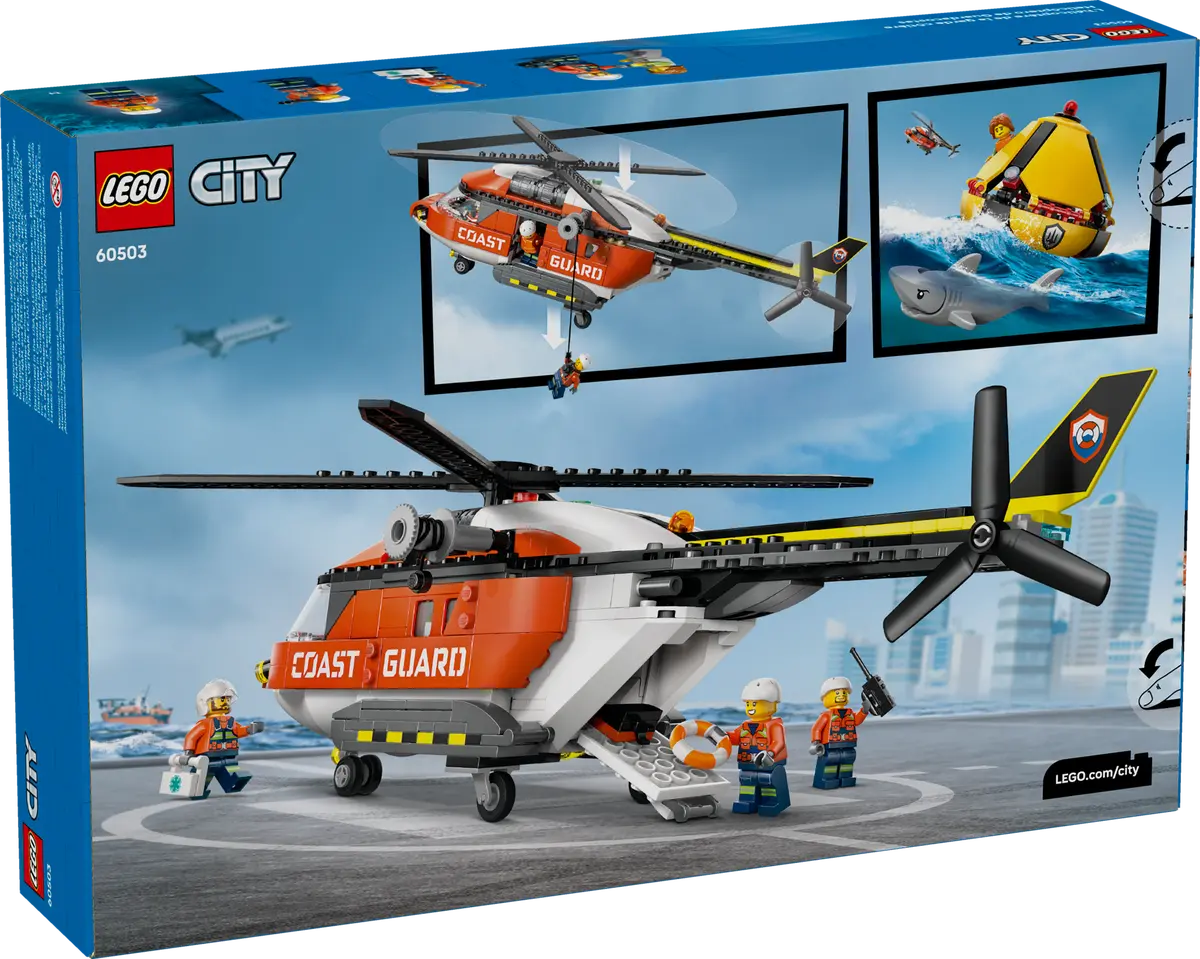 Lego City Coast Guard Helicopter - 60503 - Image 12