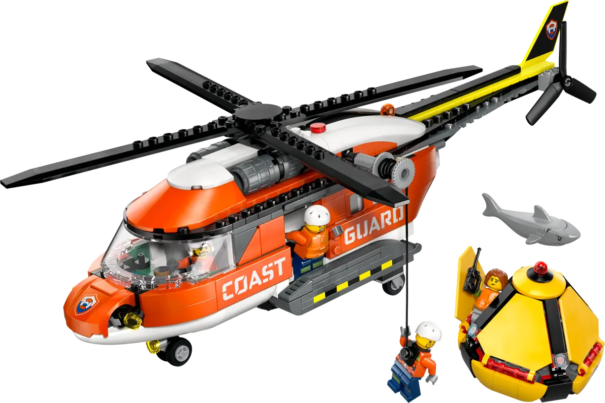 Lego City Coast Guard Helicopter - 60503 - Image 2